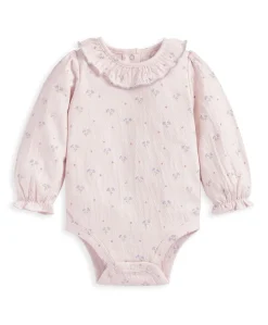 Crinkle Floral Bodysuit