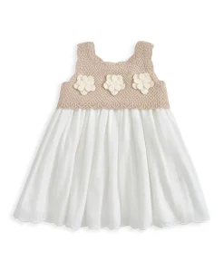 Crochet Woven Summer Dress