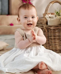 Crochet Woven Summer Dress