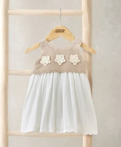 Crochet Woven Summer Dress