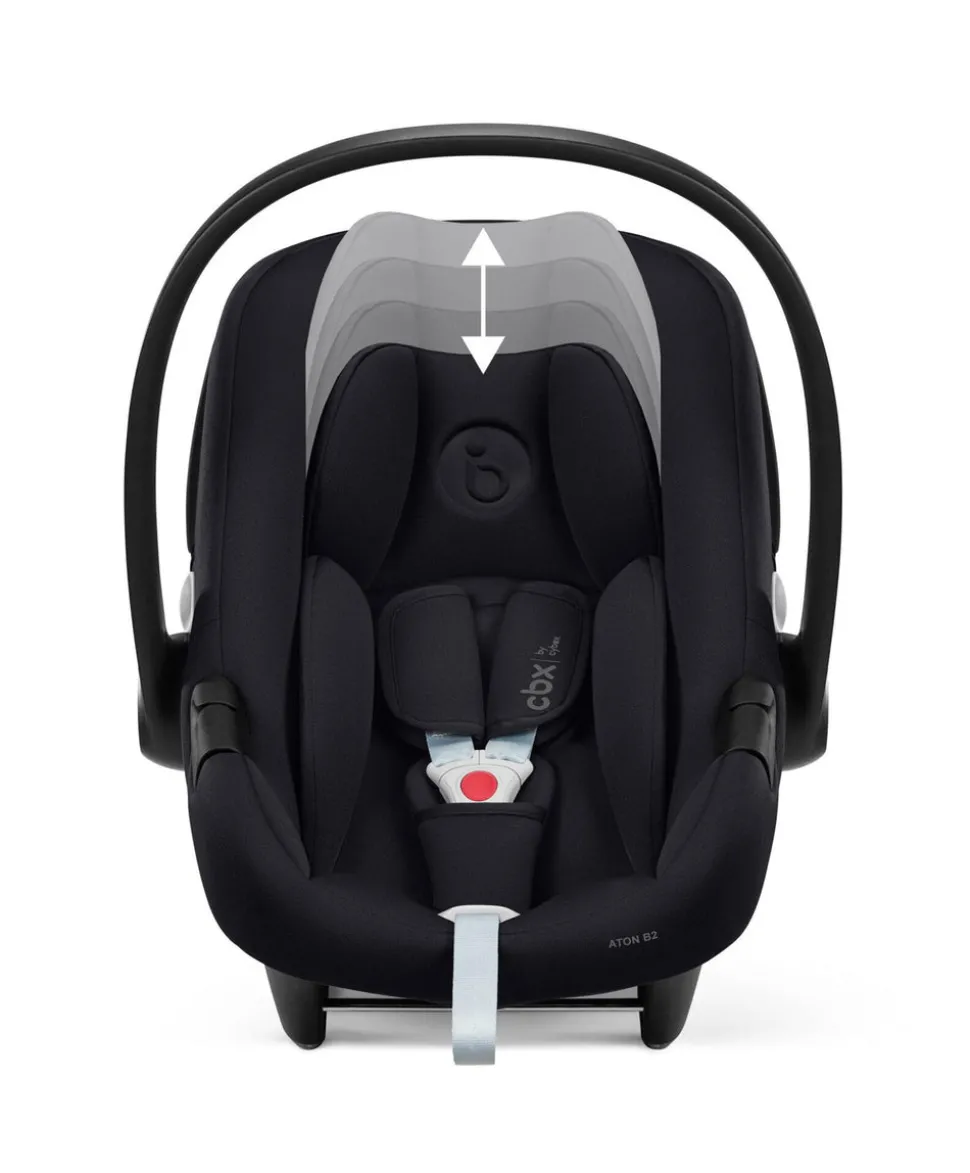 Cybex Aton B2 i-Size Baby Car Seat - Black