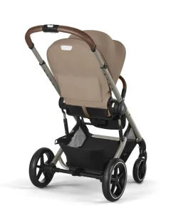 Cybex Balios Pushchair Bundle with Cybex Cloud T Car Seat (7 pieces) – Almond Beige