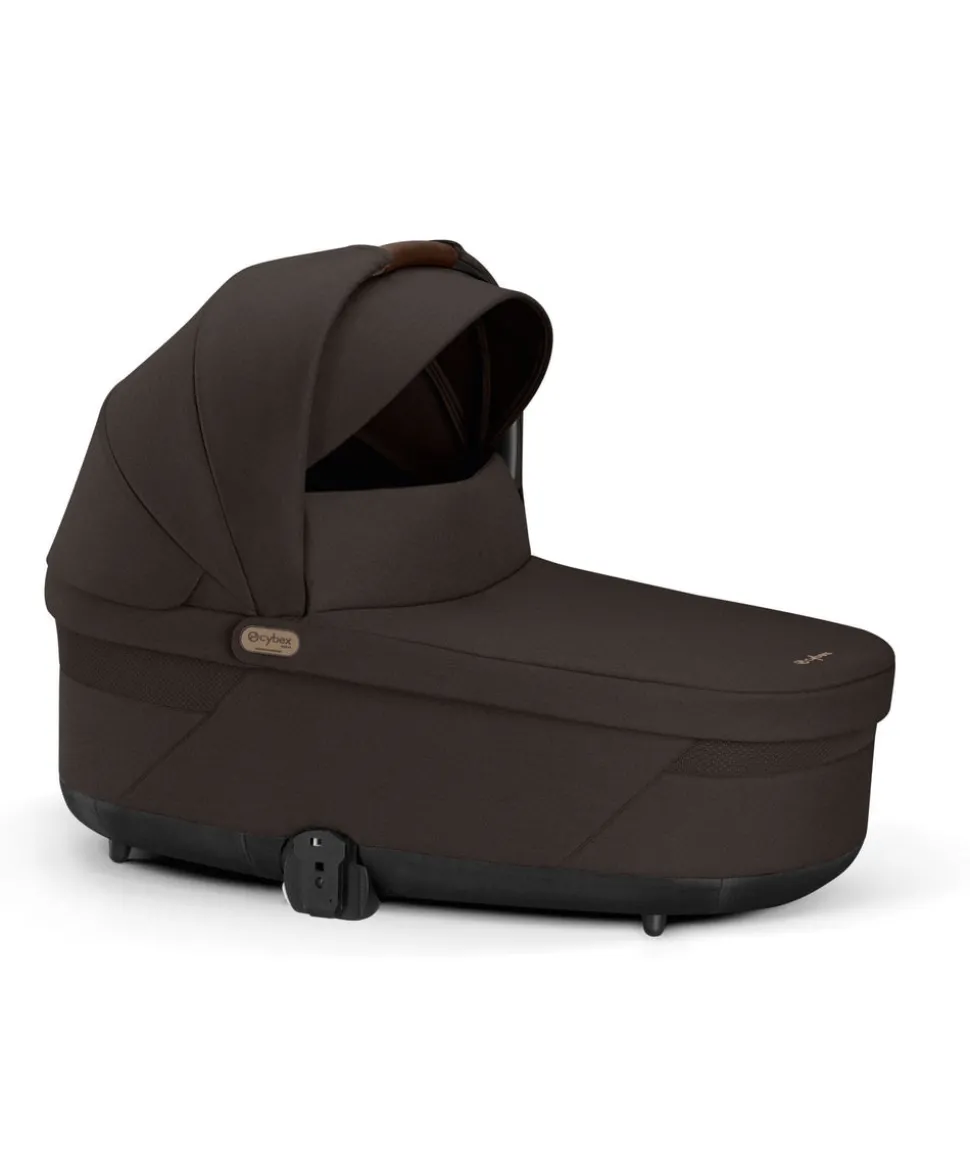 Cybex Balios S Lux Pushchair Bundle With Cybex Cloud T i-Size Rotating Baby Car Seat & Base (7 Pieces) - Chocolate Brown