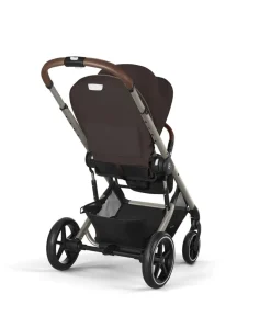 Cybex Balios S Lux Pushchair Bundle With Cybex Aton B2 i-Size Baby Car Seat & Base (7 Pieces) - Chocolate Brown