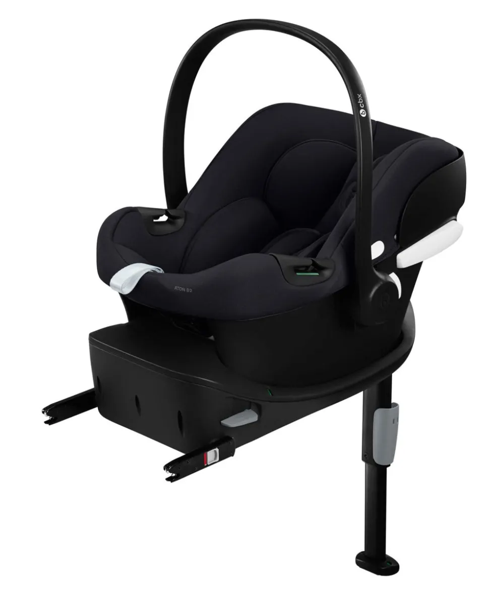 Cybex Balios S Lux Pushchair Bundle With Cybex Aton B2 i-Size Baby Car Seat & Base (7 Pieces) - Chocolate Brown