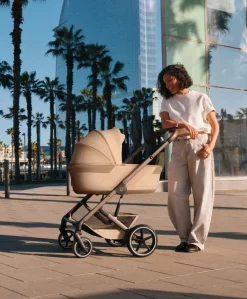 Cybex Balios S Lux Pushchair & Folding Carrycot - Almond Beige