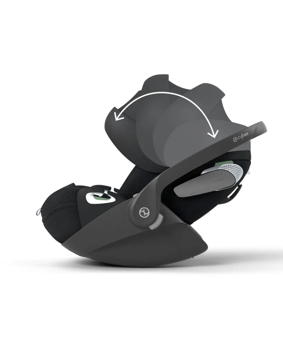 Cybex Cloud T i-Size + Baby Car Seat - Sepia Black