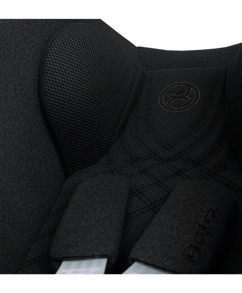 Cybex Cloud T i-Size + Baby Car Seat - Sepia Black