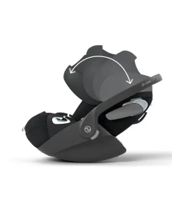 Cybex Cloud T i-Size + Baby Car Seat & Base Bundle - Sepia Black