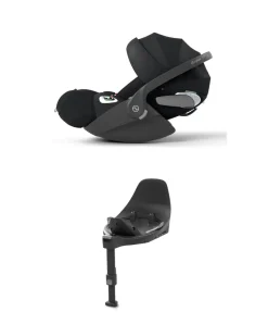 Cybex Cloud T i-Size + Baby Car Seat & Base Bundle - Sepia Black