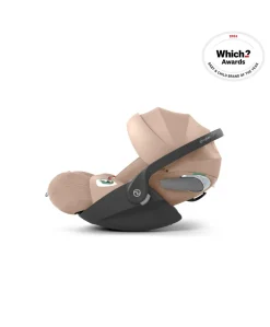 Cybex Cloud T i-Size + Baby Car Seat & Base Bundle – Cozy Beige