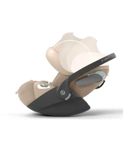 Cybex Cloud T i-Size + Baby Car Seat & Base Bundle – Cozy Beige
