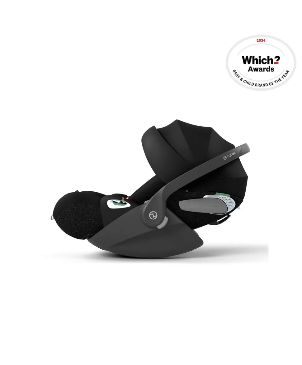 Cybex Cloud T i-Size Rotating Baby Car Seat & Base Bundle - Sepia Black