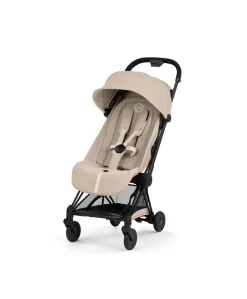 Cybex Coya Pushchair Bundle With Cybex Cloud T i-Size Plus Rotating Baby Car Seat (5 Pieces) - Cozy Beige