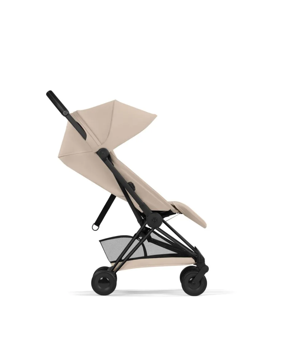 Cybex Coya Pushchair Bundle With Cybex Cloud T i-Size Plus Rotating Baby Car Seat (5 Pieces) - Cozy Beige