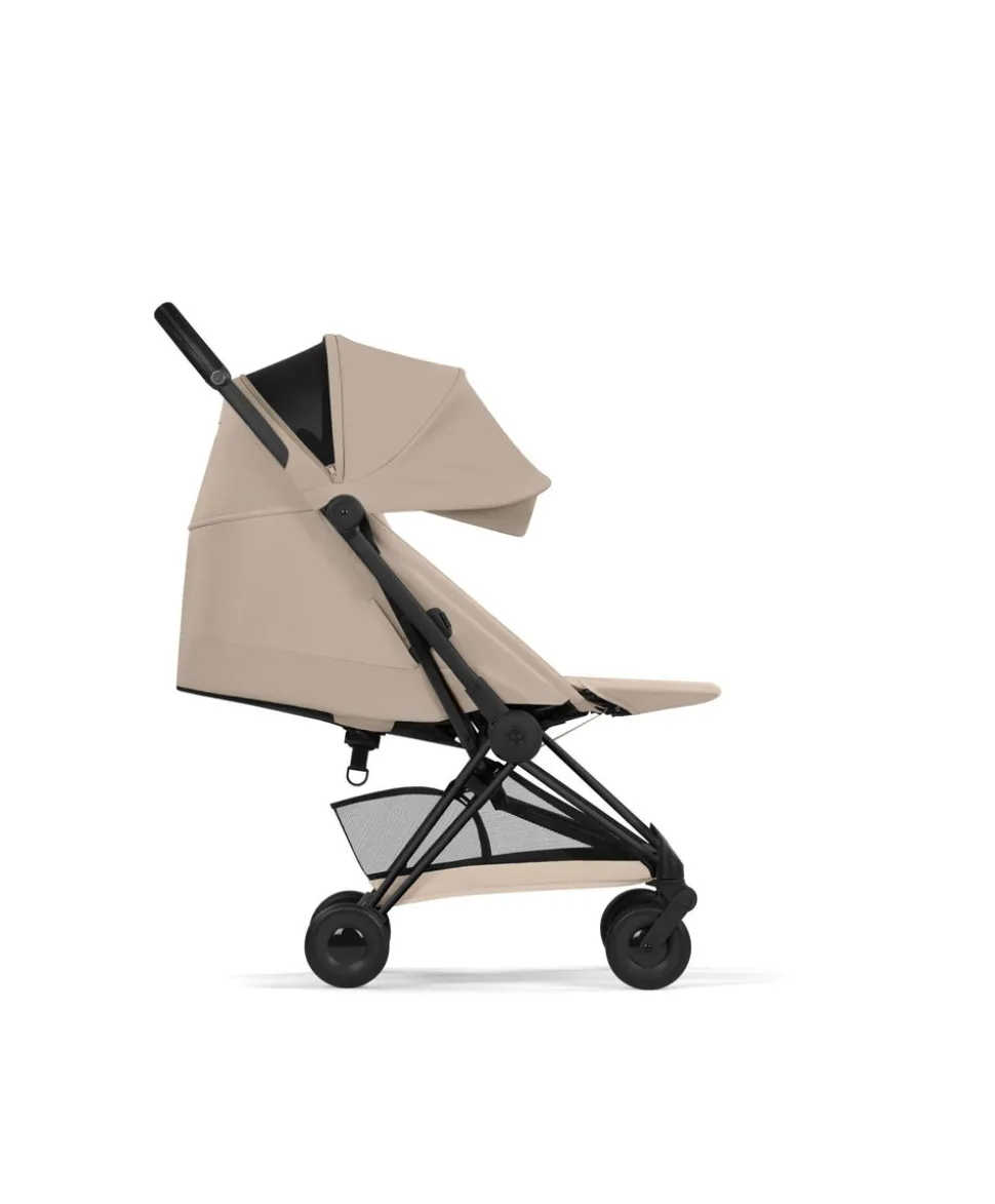 Cybex Coya Pushchair Bundle With Cybex Cloud T i-Size Plus Rotating Baby Car Seat (5 Pieces) - Cozy Beige