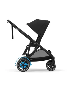 Cybex e-Gazelle S Electric Pushchair Bundle With Cybex Cloud T i-Size + Baby Car Seat & Base (7 Pieces) - Black