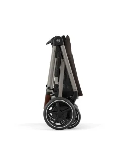 Cybex e-Gazelle S Electric Single to Double Pushchair Bundle (5 Pieces) - Chocolate Brown
