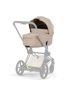 Cybex e-Priam Pushchair Bundle with Cybex Cloud T i-Size & Sirona T i-Size Car Seat - Sepia Black