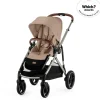 Cybex Gazelle S Twin Pushchair Bundle (12 Pieces) - Almond Beige