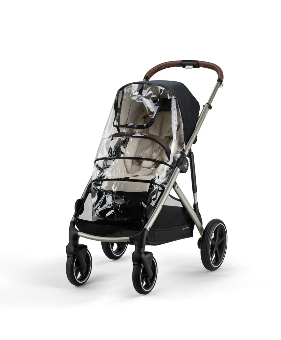 Cybex Gazelle S Twin Pushchair Bundle (12 Pieces) - Moon Black