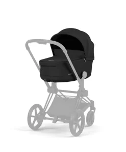 Cybex Priam Pushchair & Carrycot Bundle with Cybex Cloud T i-Size Rotating Baby Car Seat & Base - Sepia Black