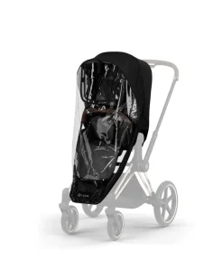 Cybex Priam Pushchair & Carrycot Bundle with Cybex Cloud T i-Size Rotating Baby Car Seat & Base - Sepia Black