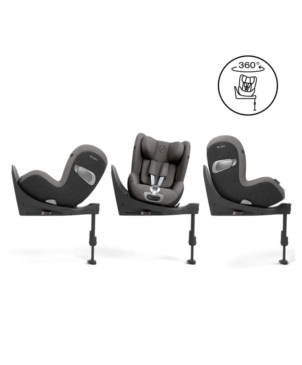 CYBEX Sirona T i-Size 360° Rotating Toddler Car Seat - Mirage Grey