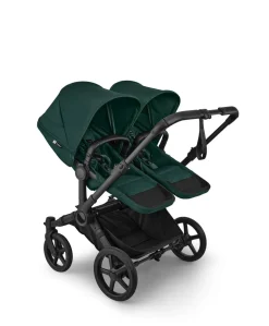 Donkey 6 Twin Essential Bundle With Cybex Cloud T i-Size Rotating Baby Car Seat (10 Pieces) - Fern Green