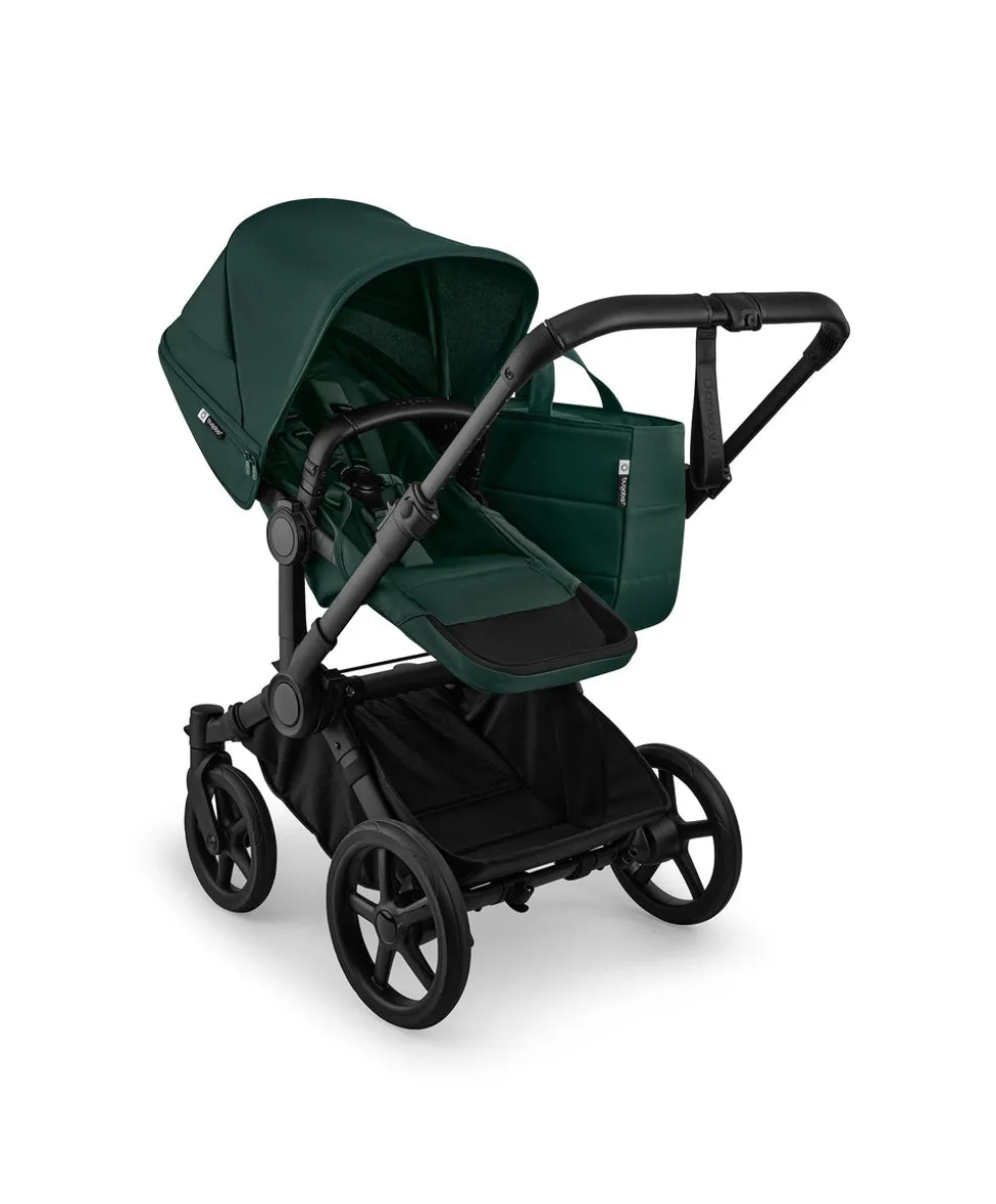 Donkey 6 Twin Essential Bundle With Cybex Cloud T i-Size Rotating Baby Car Seat (10 Pieces) - Fern Green