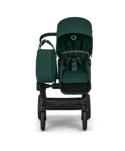 Donkey 6 Twin Essential Bundle With Cybex Cloud T+ i-Size Rotating Baby Car Seat (10 Pieces) - Fern Green