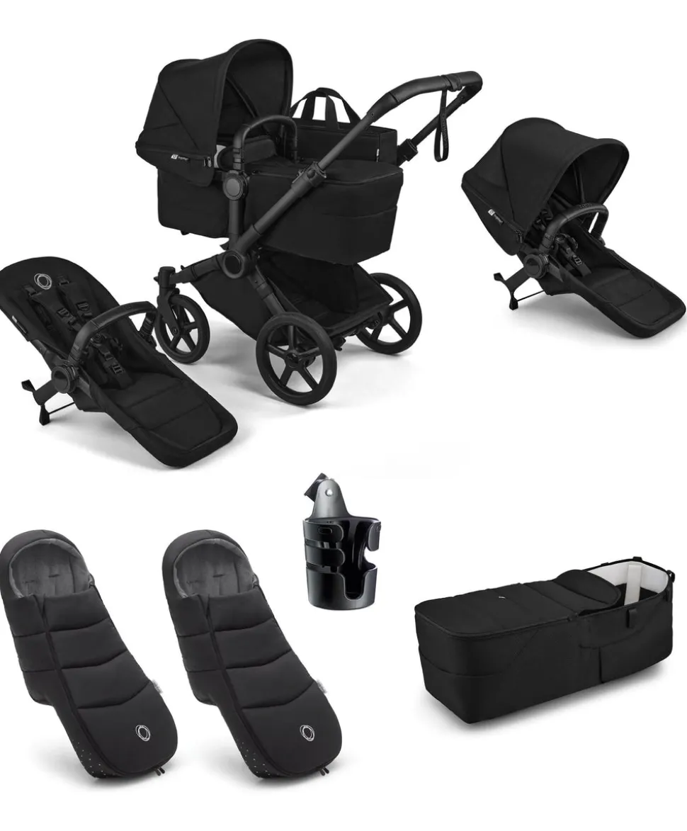 Donkey 6 Twin Essential Bundle (6 Pieces) - Heritage Black