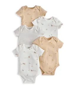 Duckling Short-Sleeved Bodysuits (Pack of 5)