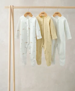 Duckling Sleepsuits (Pack of 3)