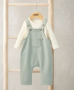 Dungaree & Bodysuit Set