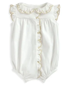 Embroidered Romper