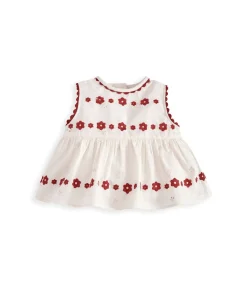 Embroidery Top & Trouser Set