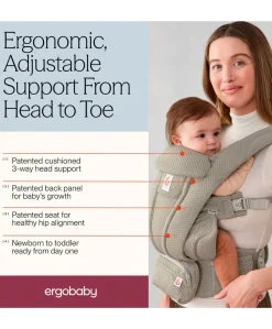 Ergobaby Omni Deluxe Mesh Baby Carrier - Olive