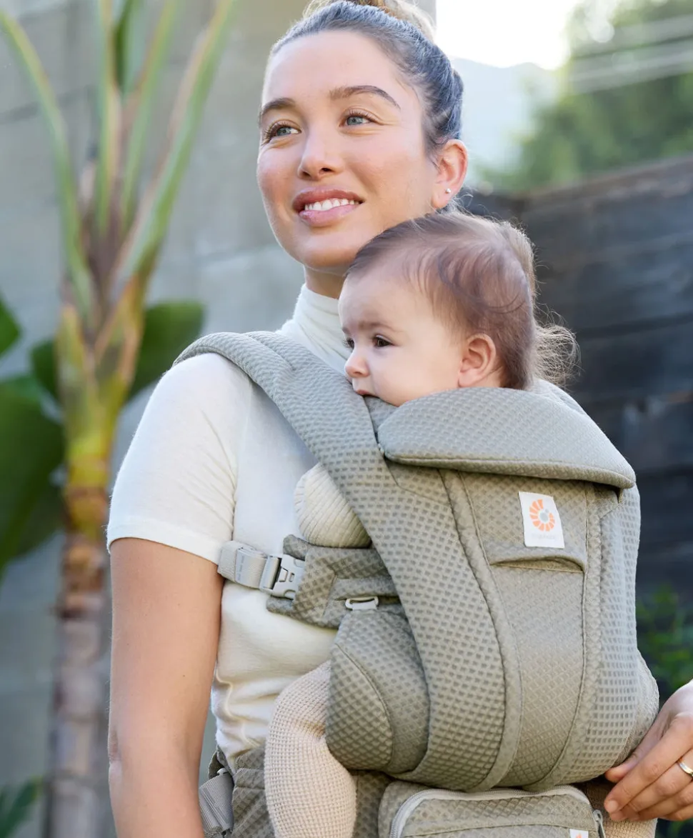 Ergobaby Omni Deluxe Mesh Baby Carrier - Olive
