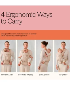 Ergobaby Omni Deluxe Mesh Baby Carrier- Graphite Grey