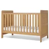 Esna Nursery Bundle with Lua Bedside Crib (6 Piece) – Rattan