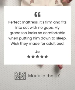 Essential Airflow Fibre Cotbed Mattress
