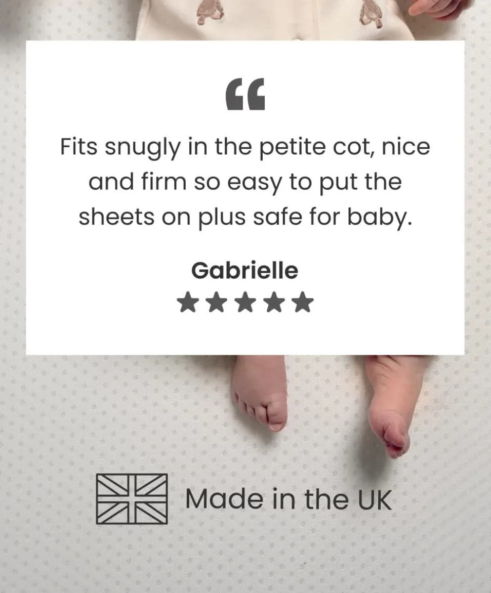 Essential Airflow Fibre Petite Cot Mattress