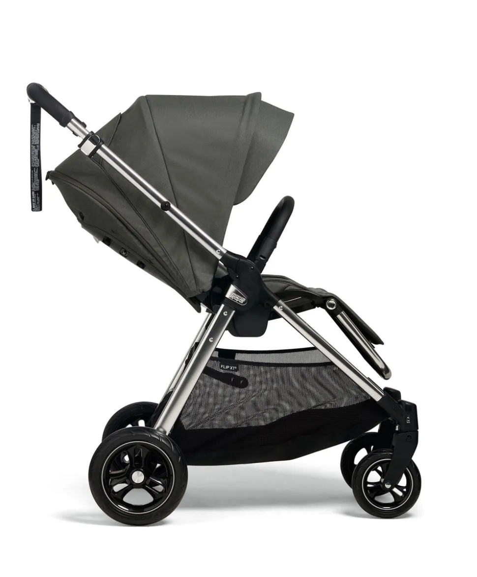 Flip XT³ Pushchair Bundle with Cybex Aton B2 Car Seat (7 Pieces) - Harbour Grey
