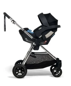 Flip XT³ Pushchair Bundle with Cybex Aton B Car Seat & Base (5 Pieces) – Harbour Grey