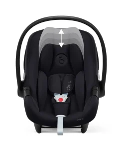 Flip XT³ Pushchair Bundle with Cybex Aton B Car Seat & Base (5 Pieces) – Harbour Grey