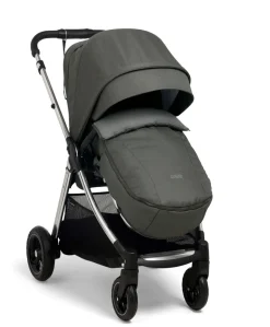 Flip XT³ Pushchair Bundle with Cybex Aton B Car Seat & Base (5 Pieces) – Harbour Grey