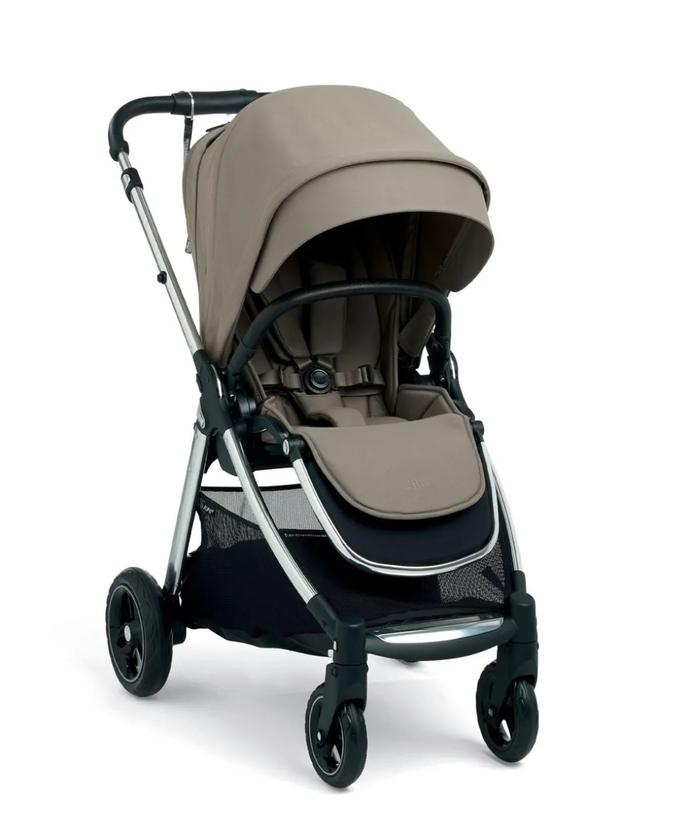 Flip XT³ Pushchair Bundle with Cybex Aton B2 Car Seat (7 Pieces) - Sage Grey