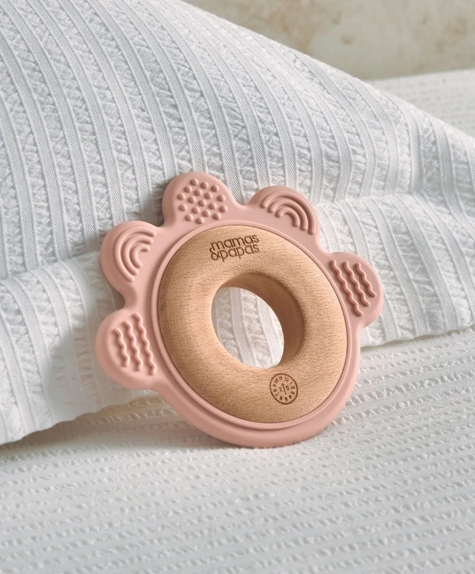 Floral & Bunny Gift Box with teething toy - newborn