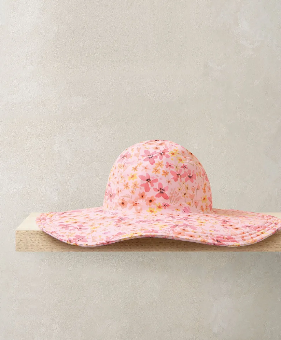Floral Floppy Sunhat